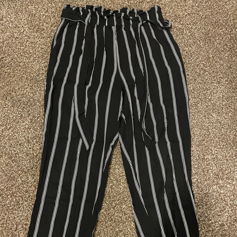 Linen dress pants